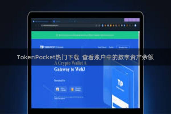 TokenPocket热门下载 查看账户中的数字资产余额
